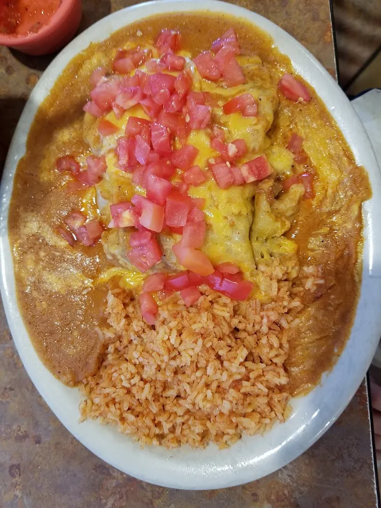 Dave's Mexican Burrito Plate
